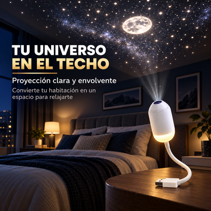 Glimo — Proyector de Galaxia y Cielo Estrellado